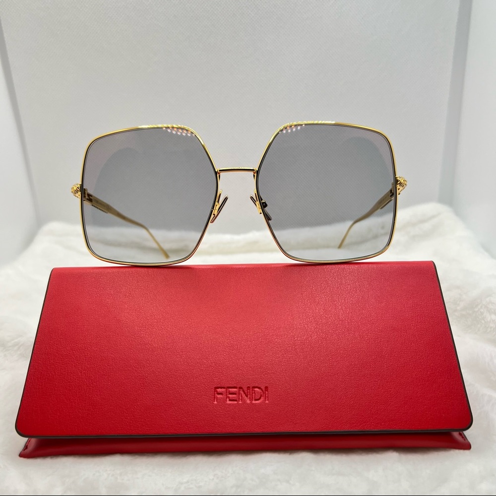 Fendi Sunglasses, New Authentic Square Unisex